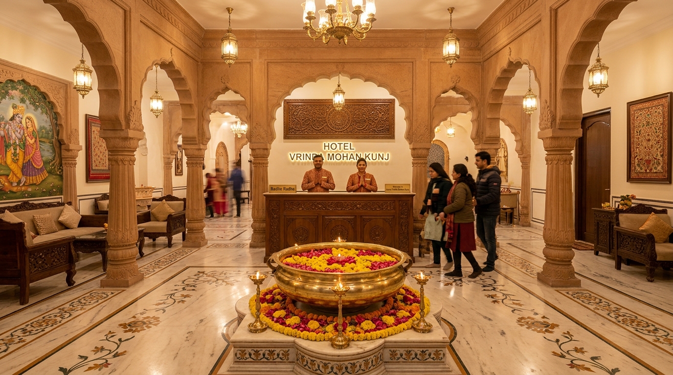 Welcoming Front Desk & Reception Lobby